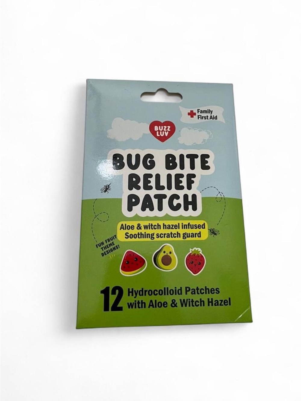Witch Hazel Aloe Infused Buzz Love Bug Bite Relief Patches Brand New
